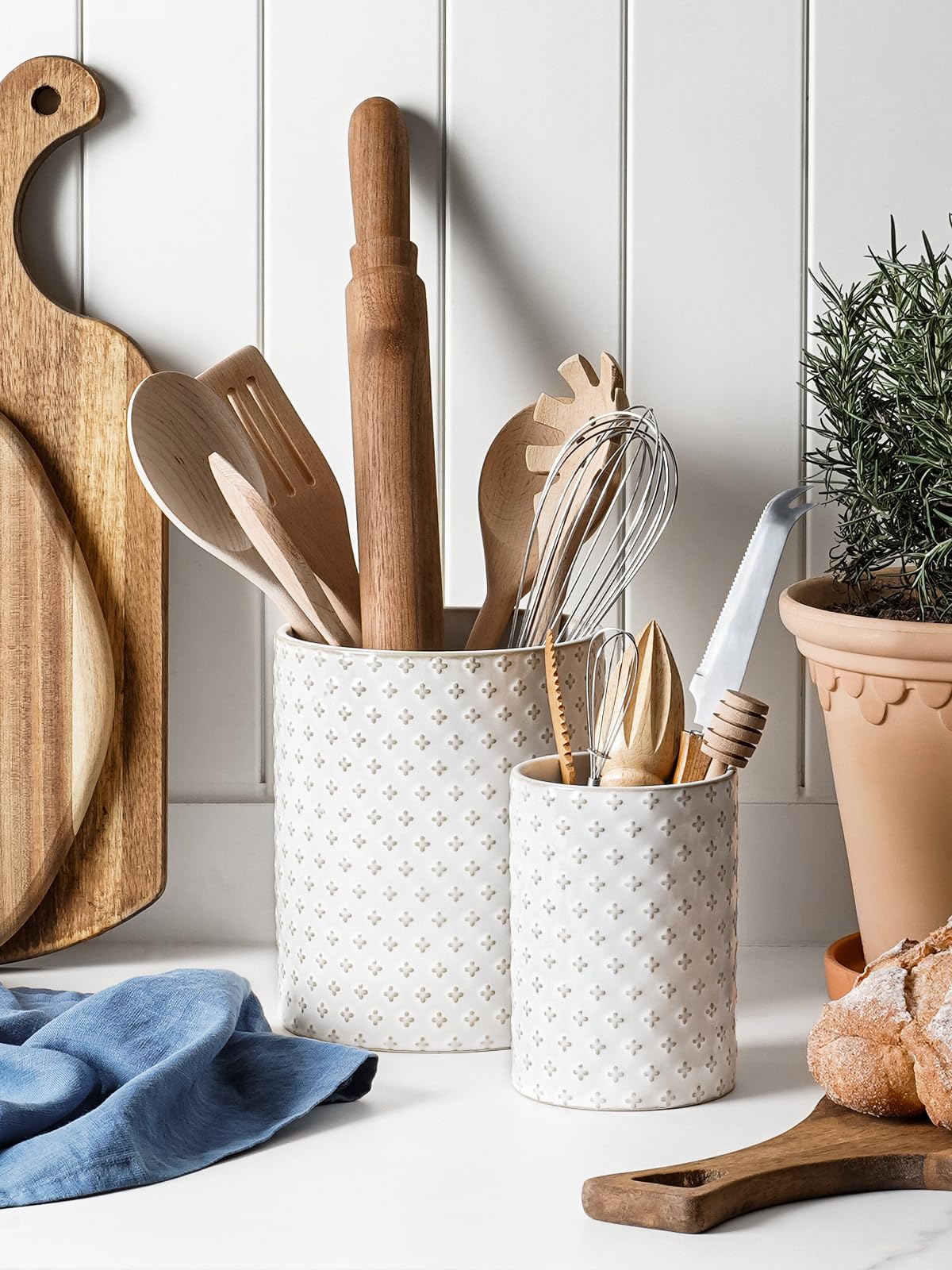 小物 sapeur UTILITY HOLDER Amazon.com: LE TAUCI Utensil Holder for Kitchen Counter - 7.1