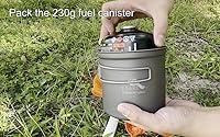 Vista 4 de TOAKS cacerola de 1600 ml con sartén de titanio