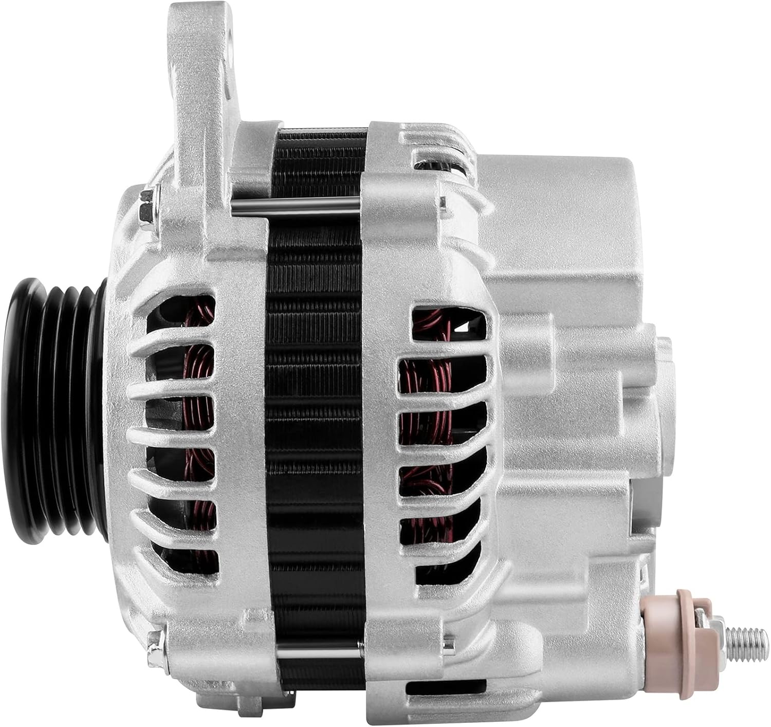 Alternator Compatible with 1997-2001 for Hyundai for Tiburon 2L 1997-1999 for Hyundai for Accent 1.5L Alternator High Output Replace 13973