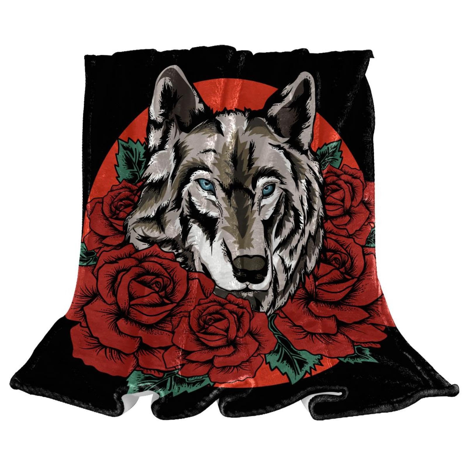 Couverture polaire loup le cadeau parfait pour réchauffer vos proches