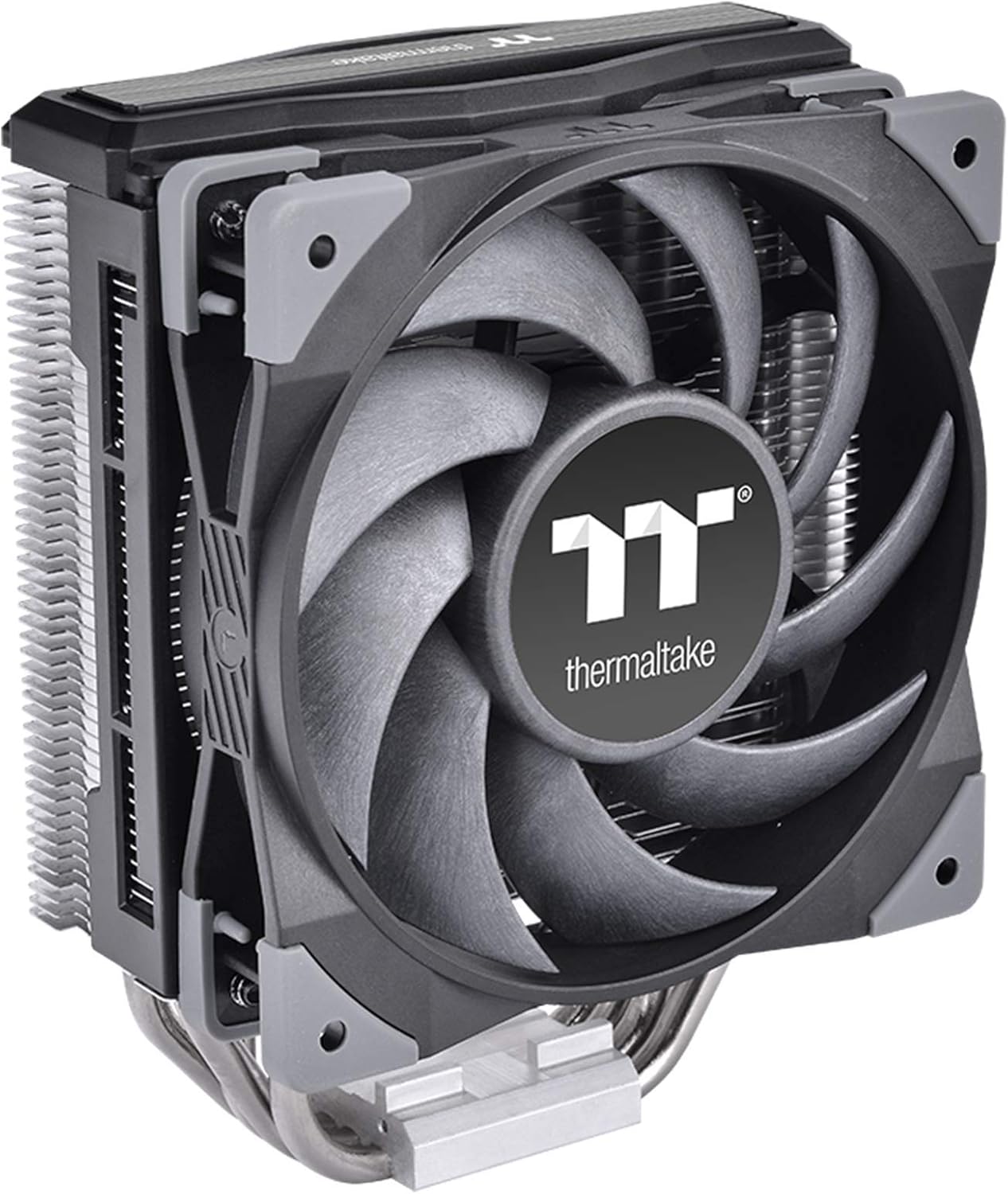Thermaltake TOUGHAIR 310 170W TDP CPU Cooler, Intel/AMD Universal Socket (LGA 1200/1700), 120mm 2000RPM High Static Pressure PWM Fan with High Performance Copper Heat Pipes CL-P074-AL12BL-A