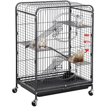 yaheetech level indoor rabbit cage