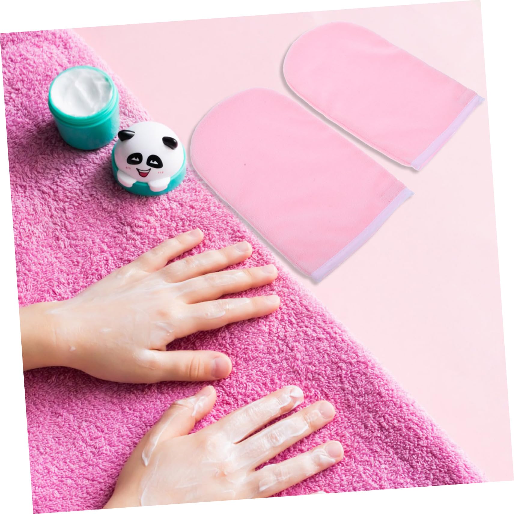 FOMIYES Hand Cares Gloves Paraffin Mitts for Hands Moisturizing Hand Gloves Hand Skin Care Mittens Hand Skin Care Supplies Comfortable Gloves