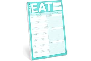 Knock Knock What to Eat Pad (Mint Green)
