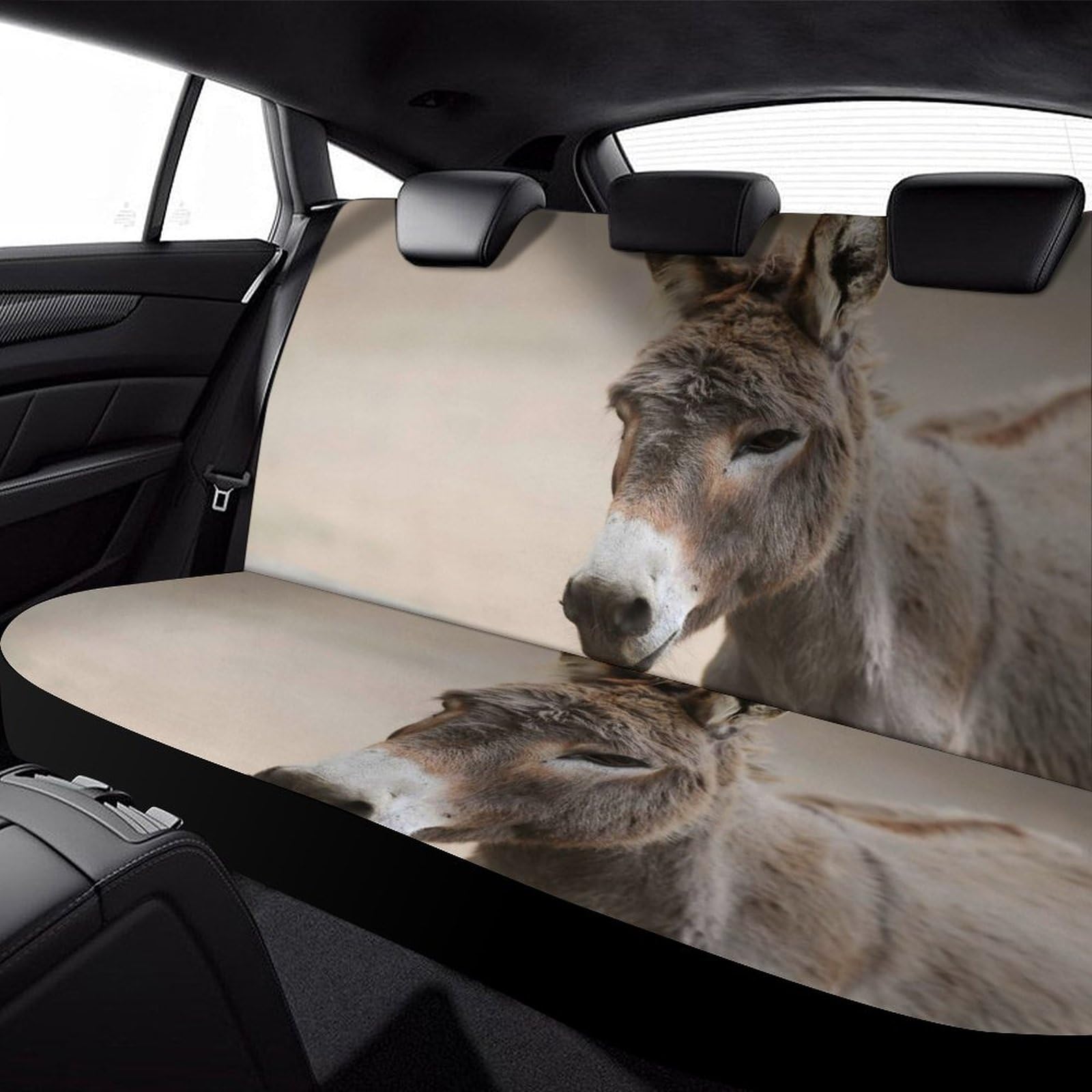 Coprisedile per auto La copertura della protezione anteriore posteriore del sedile posteriore cuscino del sedile stuoia del rilievo auto con schienale for auto Automotive Interior camion SUV o van ( C