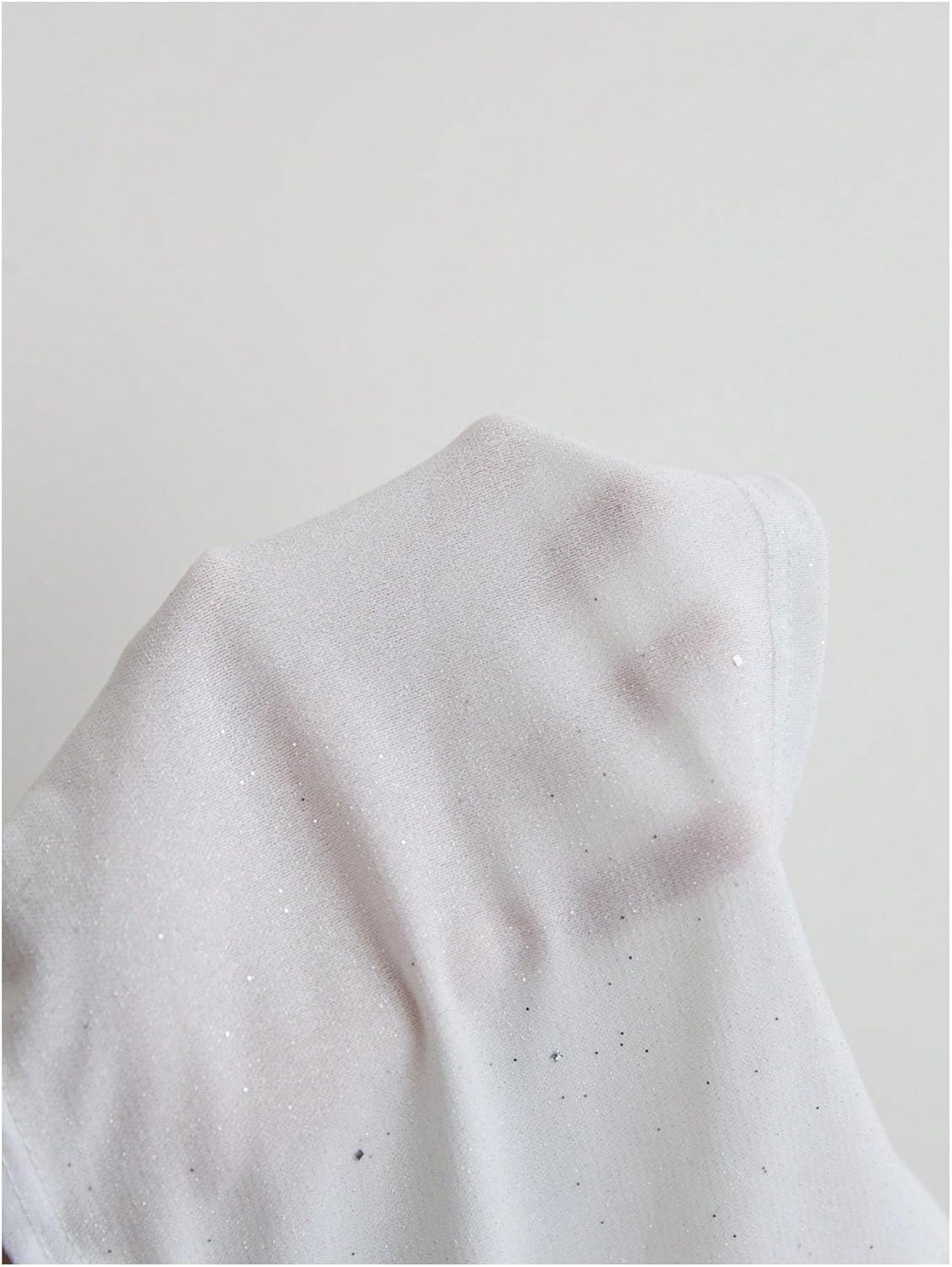 MakeMeChic Women's Sparkly Halter Tops Y2k Backless Deep V Neck Rave Crop Tops - Image 4