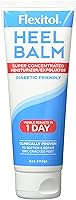 Flexitol Heel Balm Pack of 2 (4oz Tubes) - 25% Urea Cracked Heel Cream, Moisturizes & Exfoliates Dry Rough Feet, Diabetic Safe