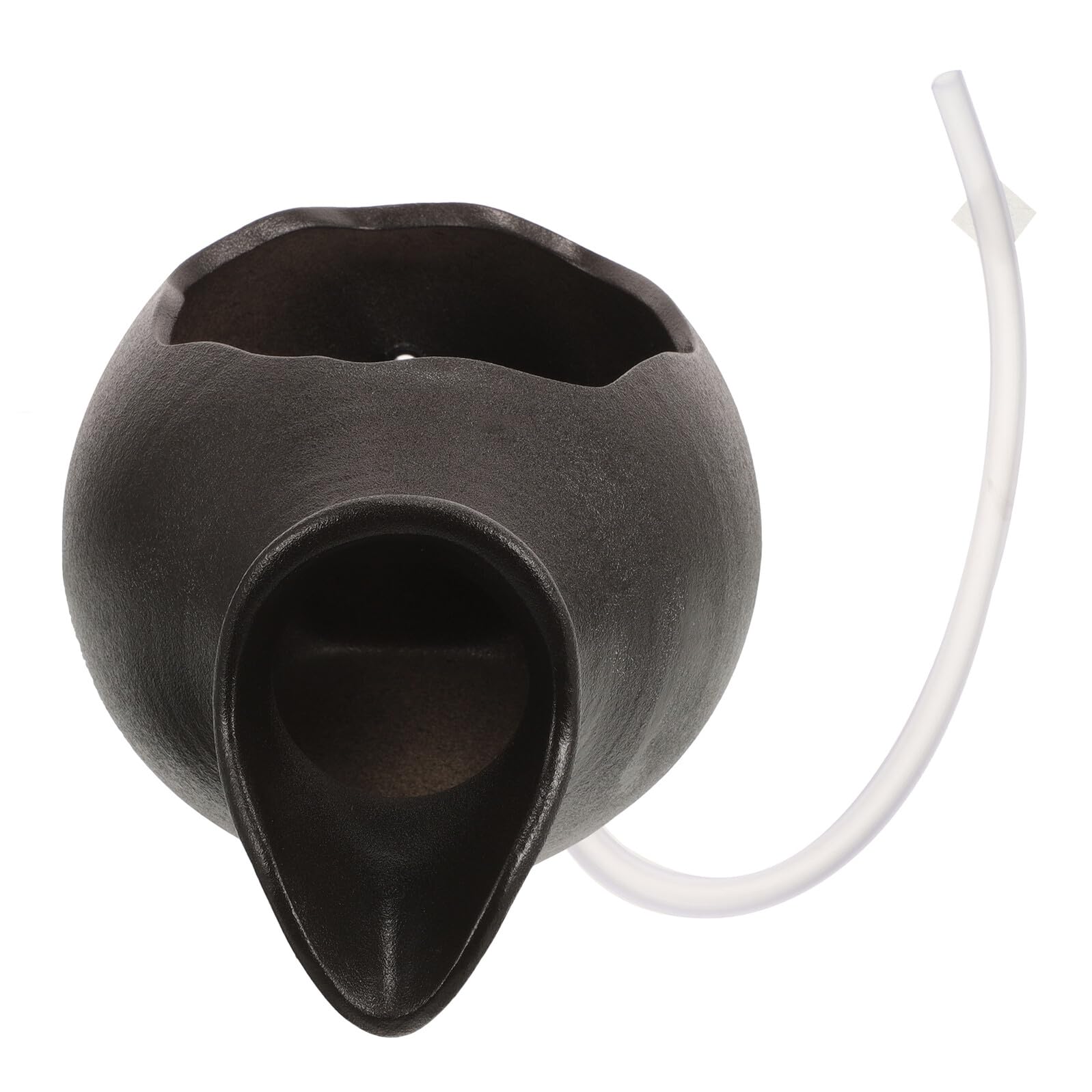 Supvox Aquarium Keramikfilter Wasserzirkulation Hydrokultur Vase ohne Pumpe für Gartendekoration und Zimmerbrunnen