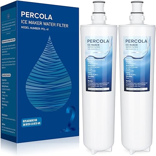 PERCOLA Filtro de agua HF20-S, cartucho de la serie de alto flujo 3M HF20-S, 5615103, sistema de filtración de agua 3M para máquina de hielo