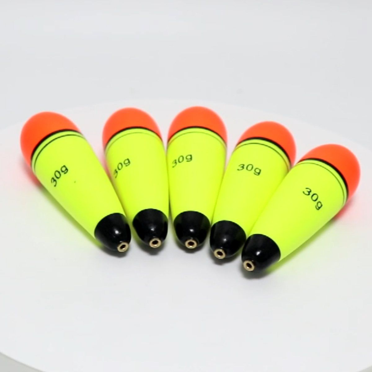 Dovesun Galleggiante da Pesca, Sughero Popping Galleggianti da Pesca Appesantiti Sugheri da Pesca Tappi di Sughero per Acqua Dolce e Salata A-Popper-6pz