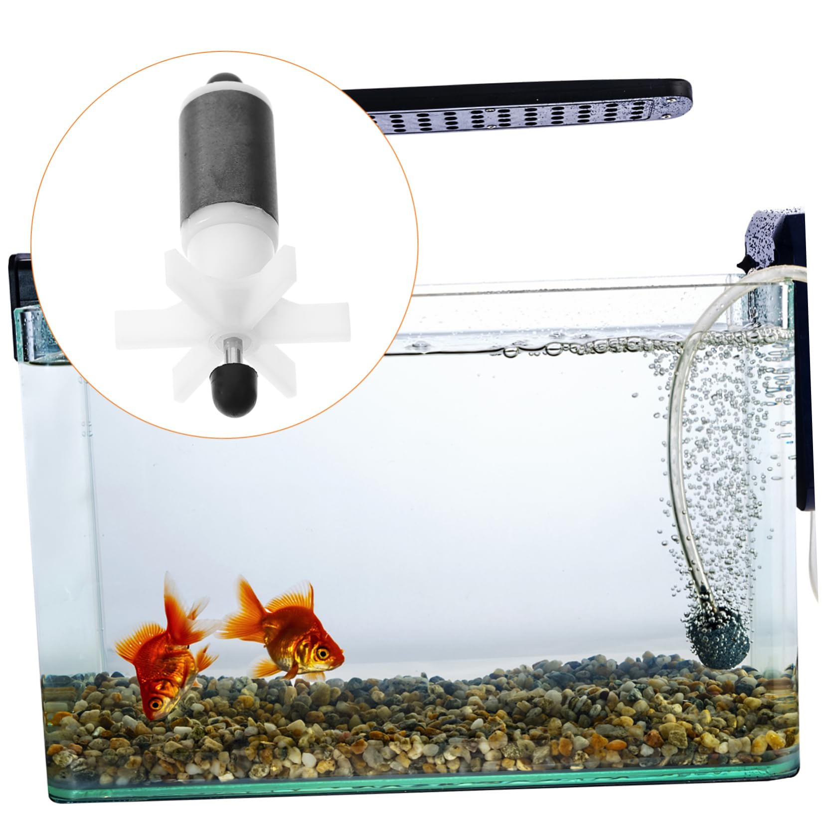 Cabilock 5 Pezzi Pompa Subacquea Miniaturizzata con Rotore Magnetico per Acquari Impeller Sostitutivo Facile da Installare Bassa Rumorosità e Alta Efficienza