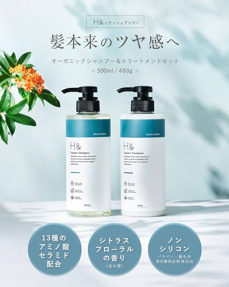 大特価！ラスト【オーキッド】業務用詰替サイズ／シャンプートリートメント エックストリートメント x トリートメント シャンプー 500 ml x