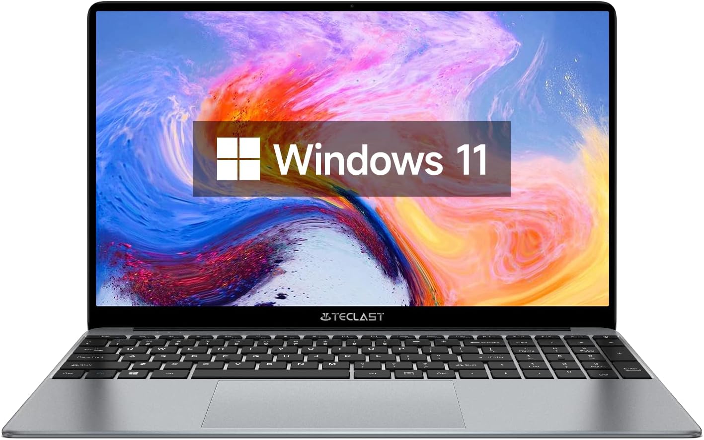 TECLAST F15 PLUS Laptop 15.6 Pollici PC Portatile 8GB RAM 256GB SSD(1TB Espandibili), Windows 11 Laptop, Intel Celeron N4120 CPU Fino 2.60GHz, FHD 1920x1080IPS, WiFi/Mini-HDMI/USB/Bluetooth 4.2/Type-C TECLAST F15 PLUS Laptop 15.6 Pollici PC Portatile 8GB RAM 256GB SSD(1TB Espandibili), Windows 11 Laptop, Intel Celeron N4120 CPU Fino 2.60GHz, FHD 1920x1080IPS, WiFi/Mini-HDMI/USB/Bluetooth 4.2/Type-C
