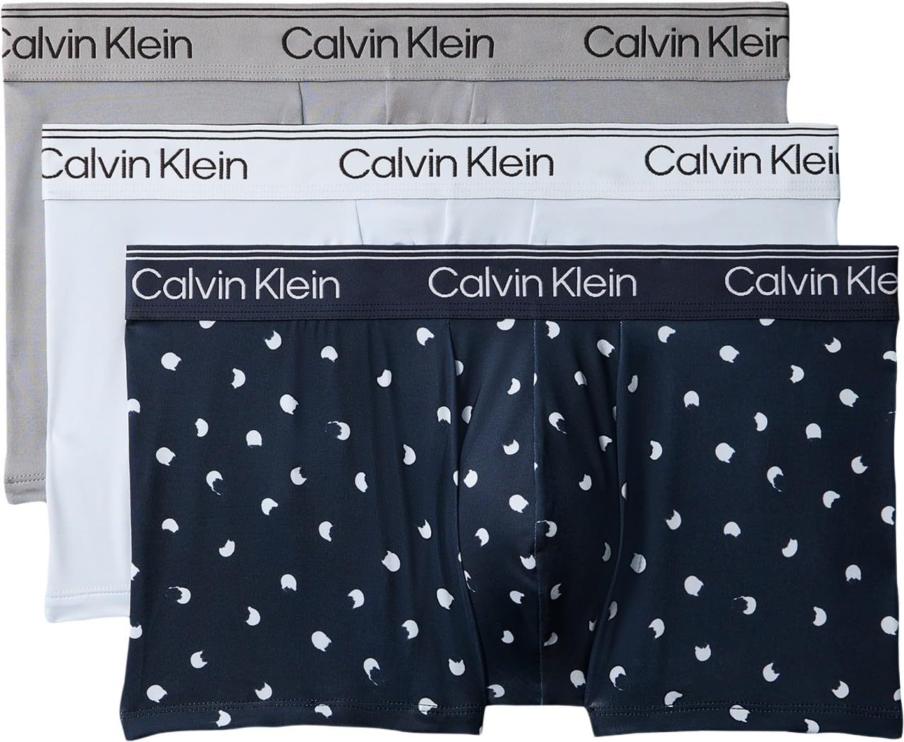 Calvin Klein Low Rise Trunk 3pk Lv00nb4409 Calzoncillos de Talle bajo Hombre