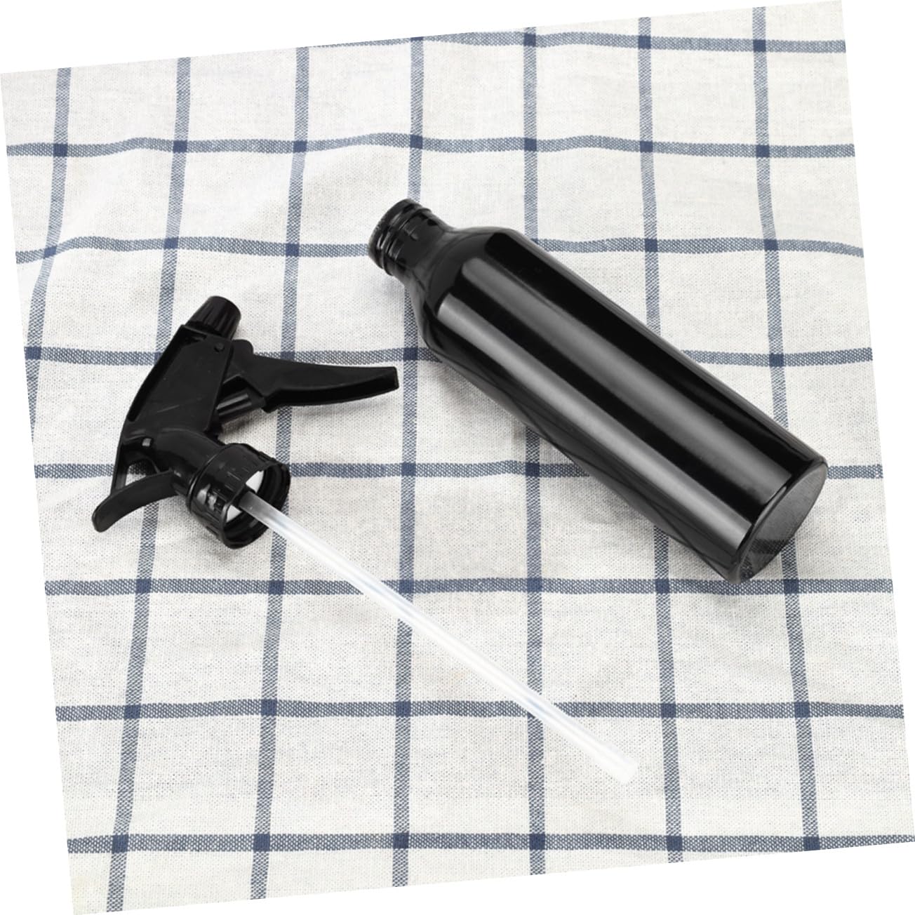 Mipcase 5 pezzi Spray in Alluminio Nero Ricaricabili per Nebulizzatore Diffusore Uniforme per Profumi Acqua e Cosmetici Ugello Rotante Facile da Usare