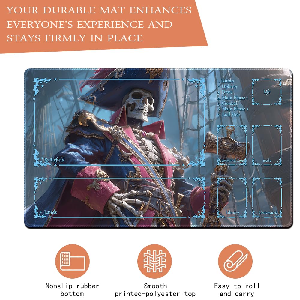 MTG Playmat,With Waterproof Storage black Bag Szie 60 x 35CM - Image 3