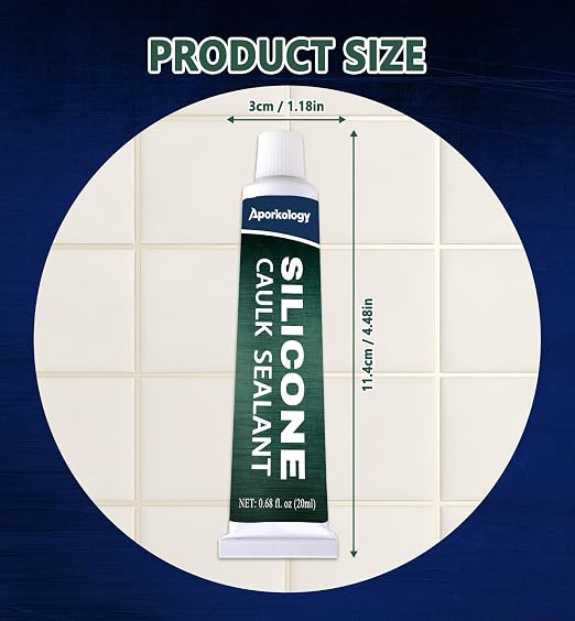 Sellador de silicona transparente 20ml x2 miniatura 2