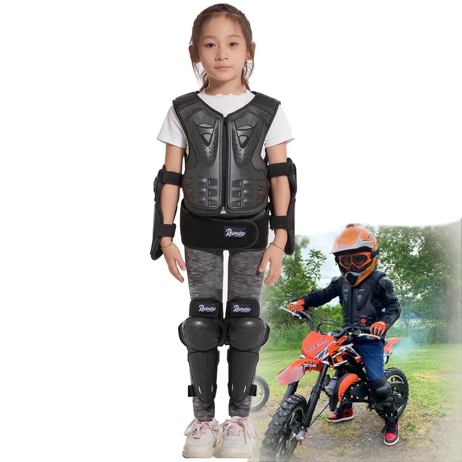 Reomoto Kids Full Body Protector Youth Dirt Bike Gear