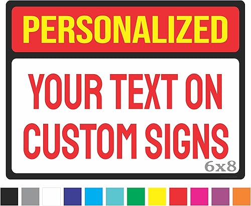 Letrero de metal personalizado para exteriores e interiores hecho de aluminio resistente a la intemperie que no se oxida. A todo color, la tinta UV