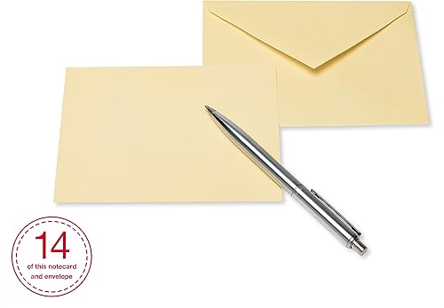 Vista 12 de American Greetings tarjetas en blanco de un solo panel con sobres, colores tierra (100 unidades)