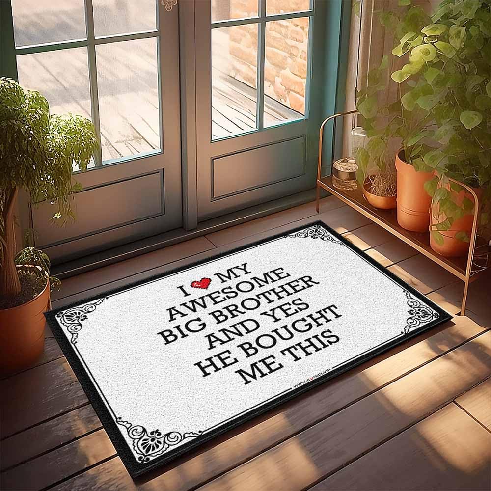 Tapis d'été 65 x 90 cm paillasson déco chambre garçon