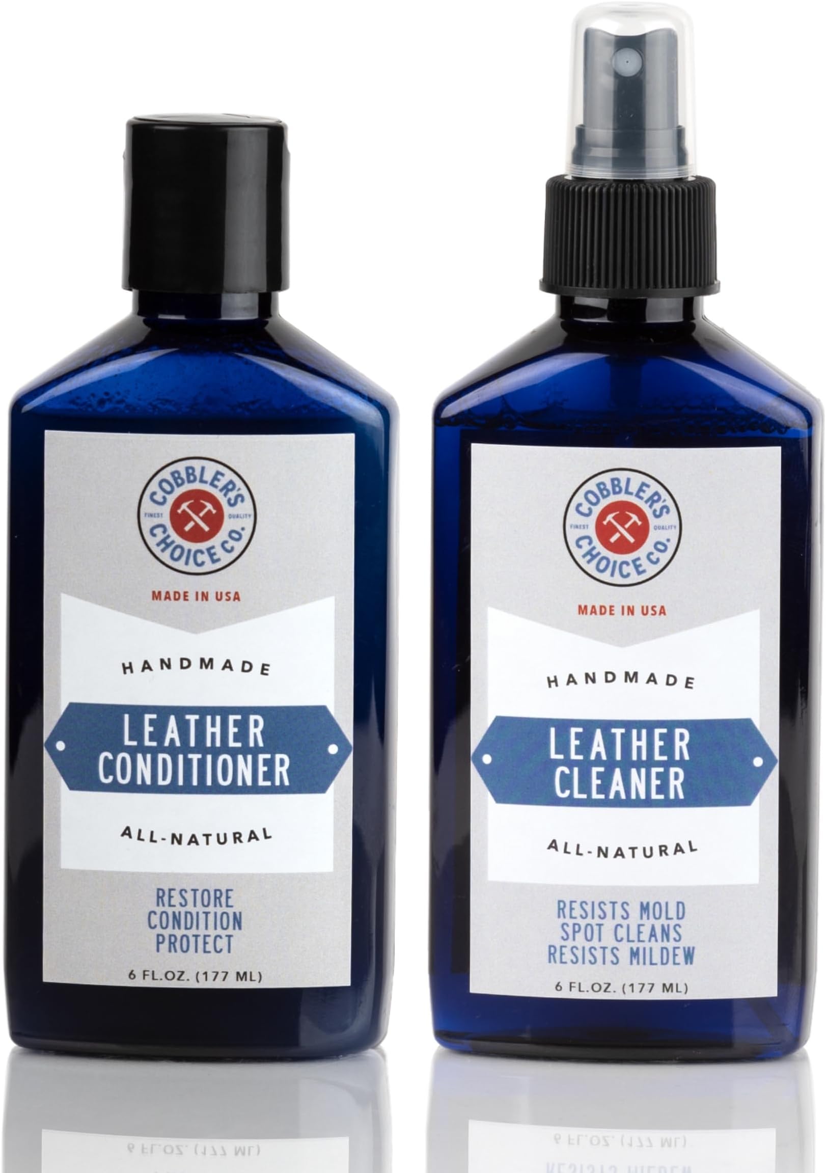 Cobbler's Choice Leather Cleaner & Conditioner Duo