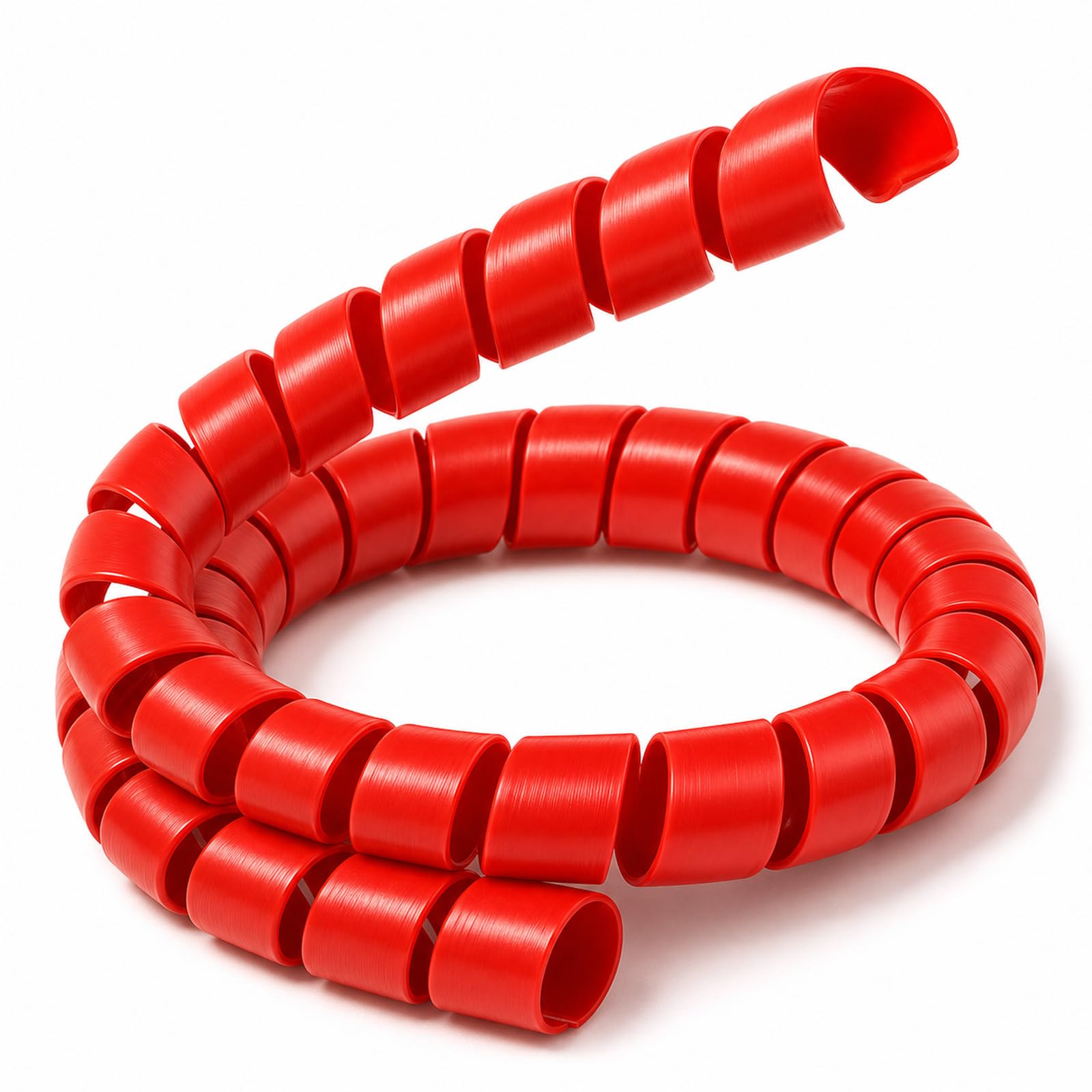Spiralna elastyczna osłona kabla, spiralna elastyczna osłona, spiralna rura nawijana kabli, łatwa instalacja, wytrzymały, do biura, TV, PC, USB, Aux