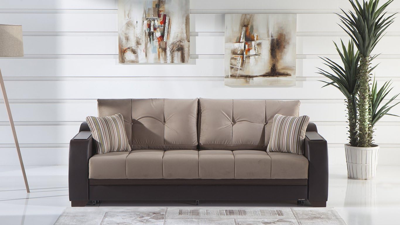 Istikbal Ultra Lilyum Vizon Sofa Sleeper