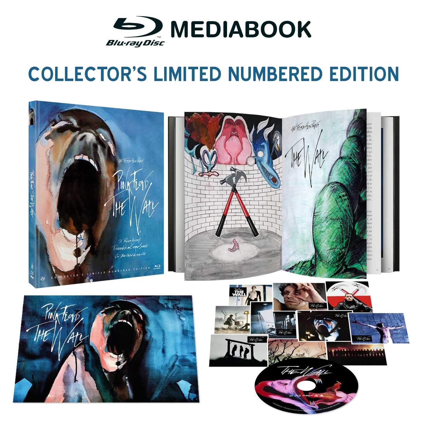 Pink Floyd The Wall (Mediabook Collector's Limited Numbered Edition)