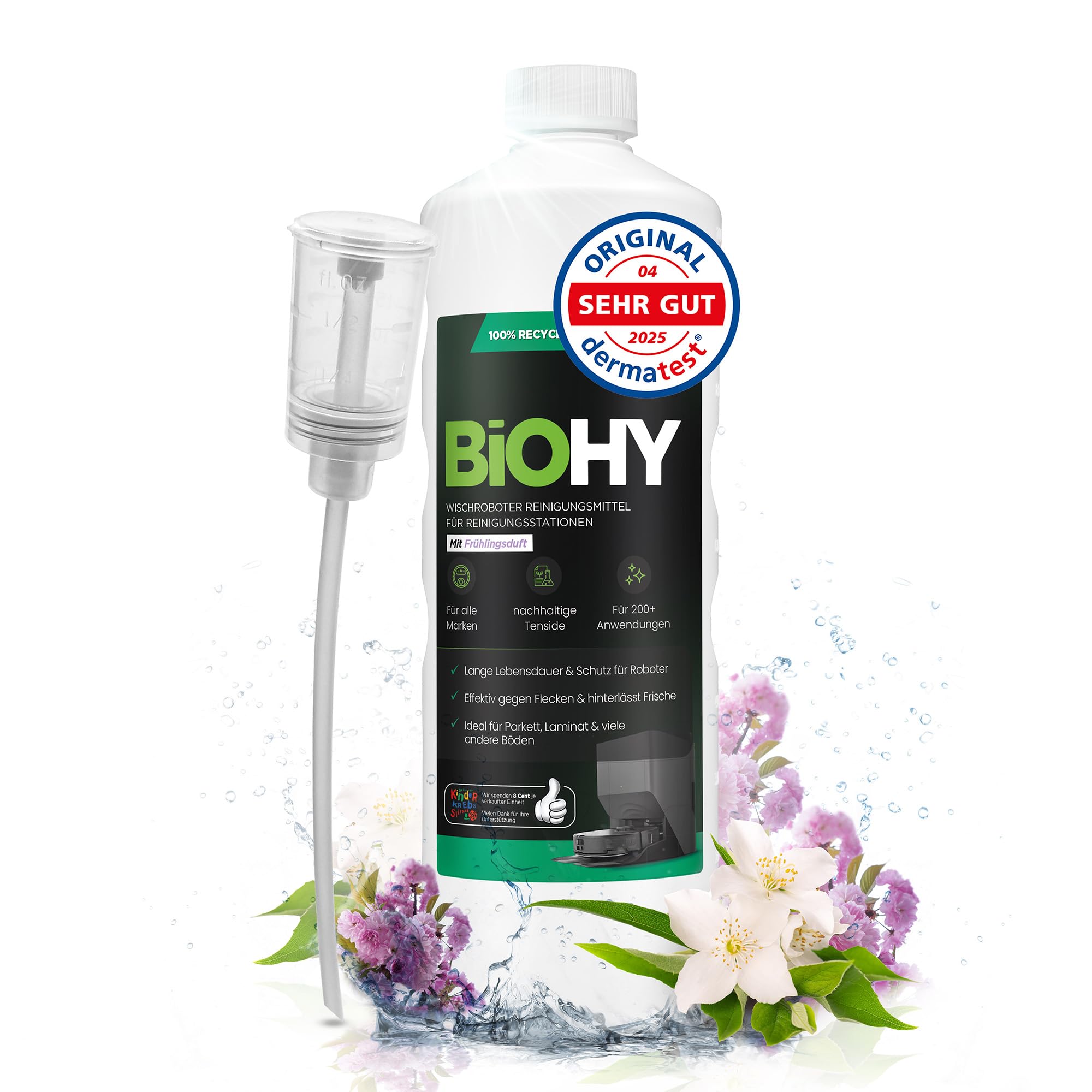 BiOHY Wischroboter Reinigungsmittel für Reinigungsstationen (PARENT)