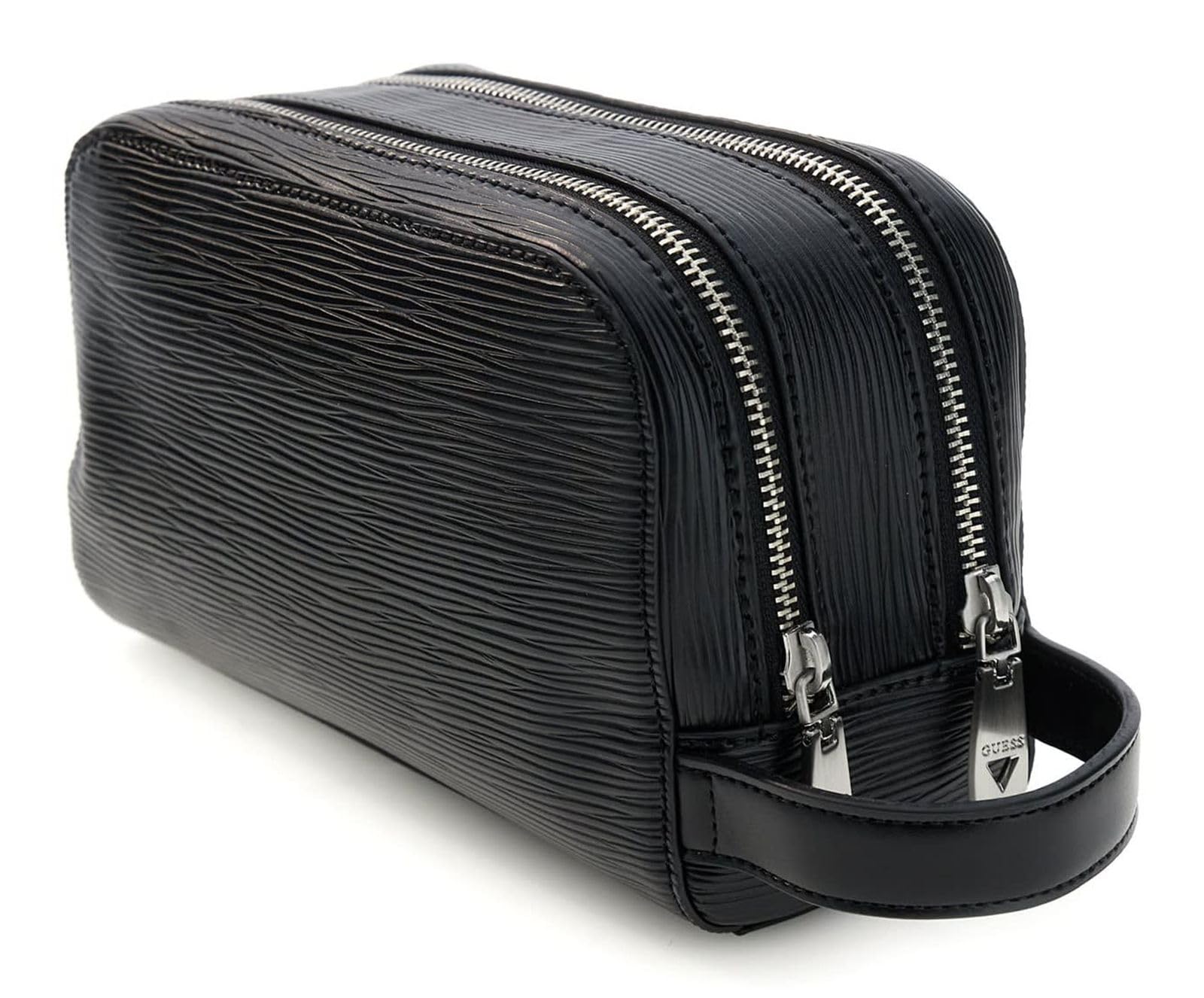 GUESS borsa da toilette Milano Small Necessaire Black nero