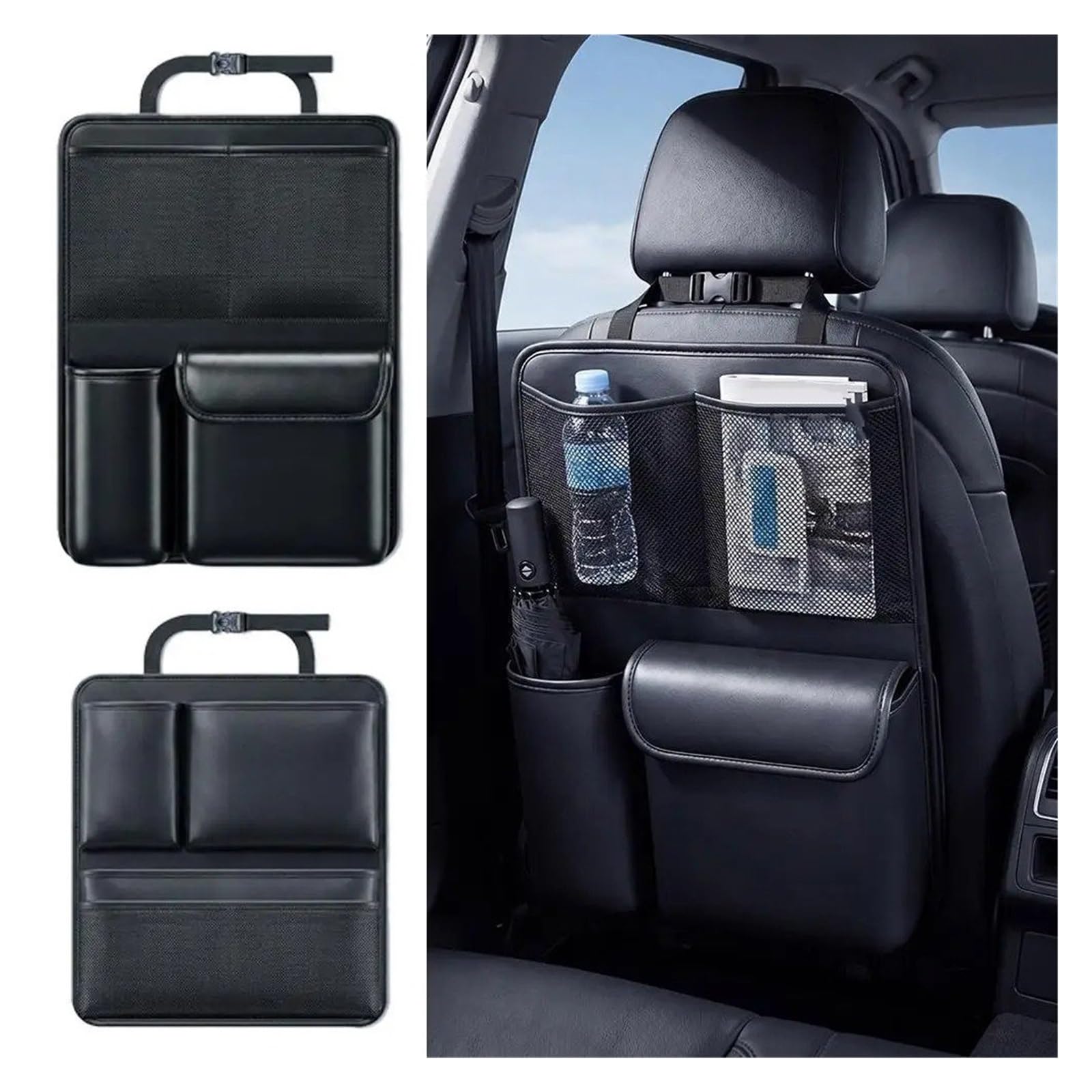 Organizador Respaldo Asiento Coche Respaldo De Asiento Coche Multifuncional