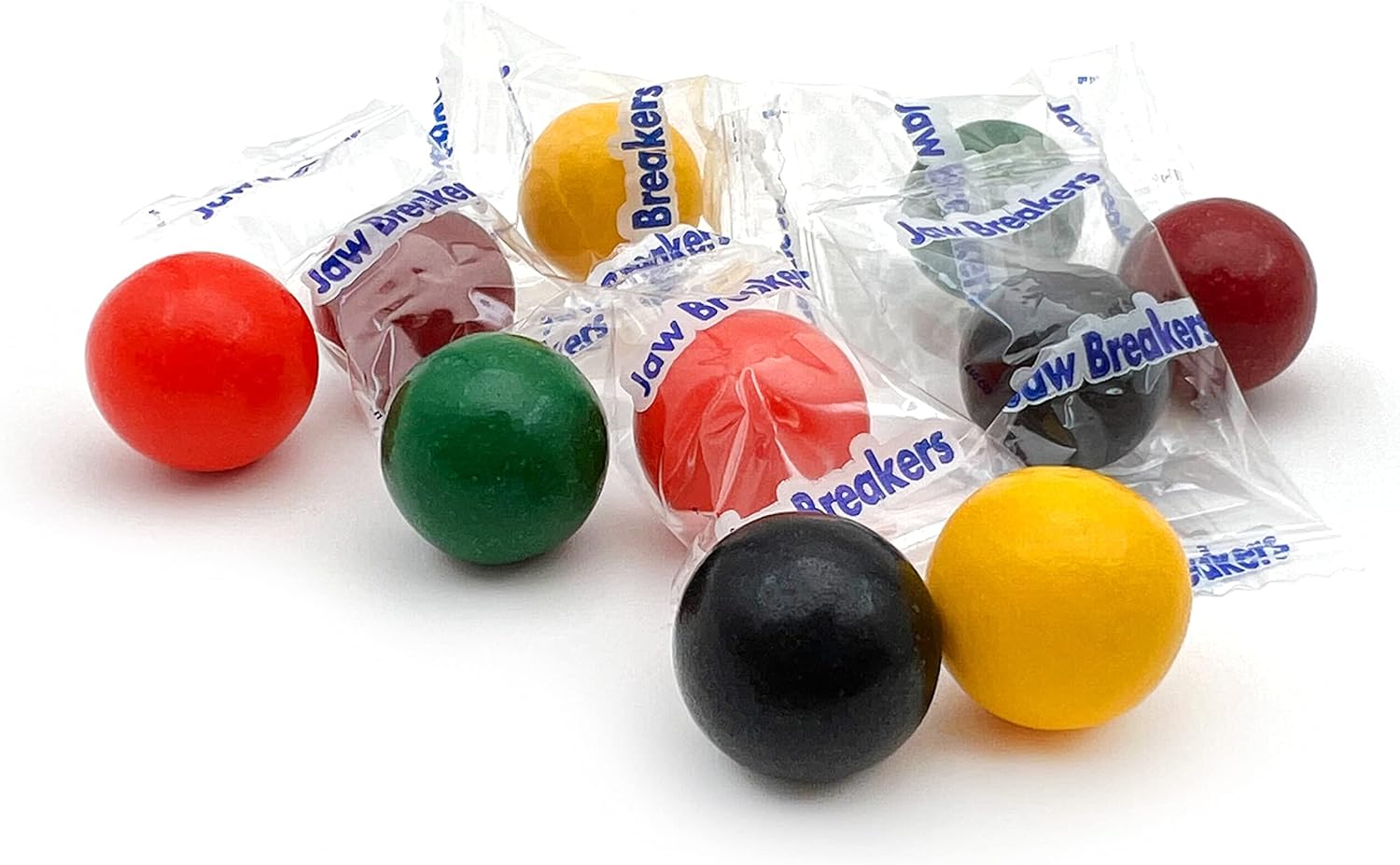 Jaw Breakers Hard Candy - 3 Pound Bulk Pa - Indivily Wrapped