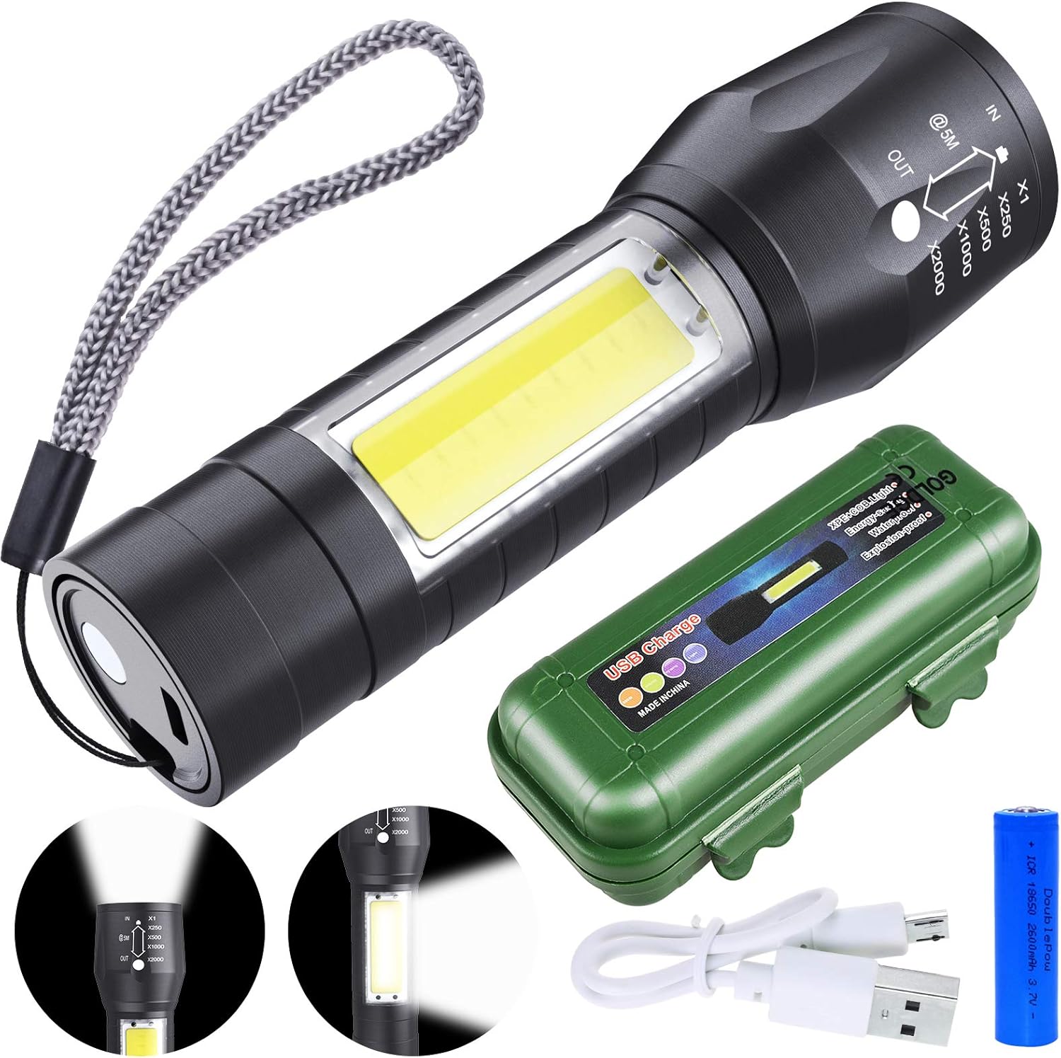 piccola torcia elettrica per infermieri