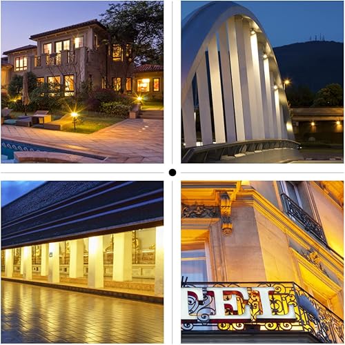 Miniatura 7 de Txkrhwa 5W LED Spotlights IP65 impermeable estrecho haz reflector 180 grados ajustable al aire libre lámpara de pared irradiación de larga distancia