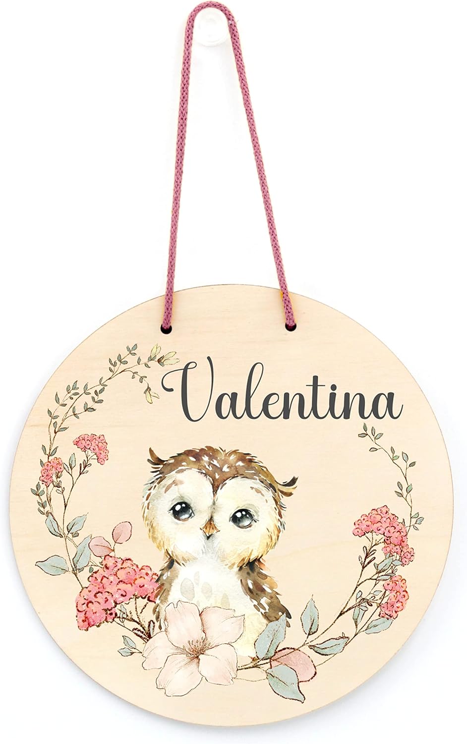 Personalisiertes Kinder Türschild/Wandschild mit Namen für Kinderzimmer - verschiedene Größen