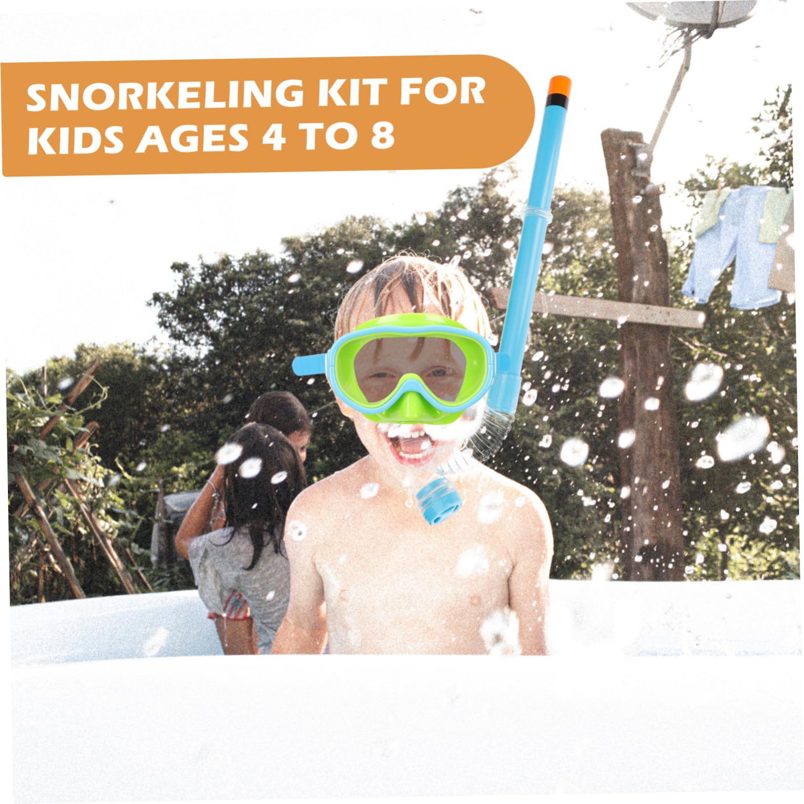 Toddmomy 2juegos De Buceo Infantil Tubo Set De Snorkeling para Equipamiento De Buceo Prueba De para Diversión y Piscina Diseño y