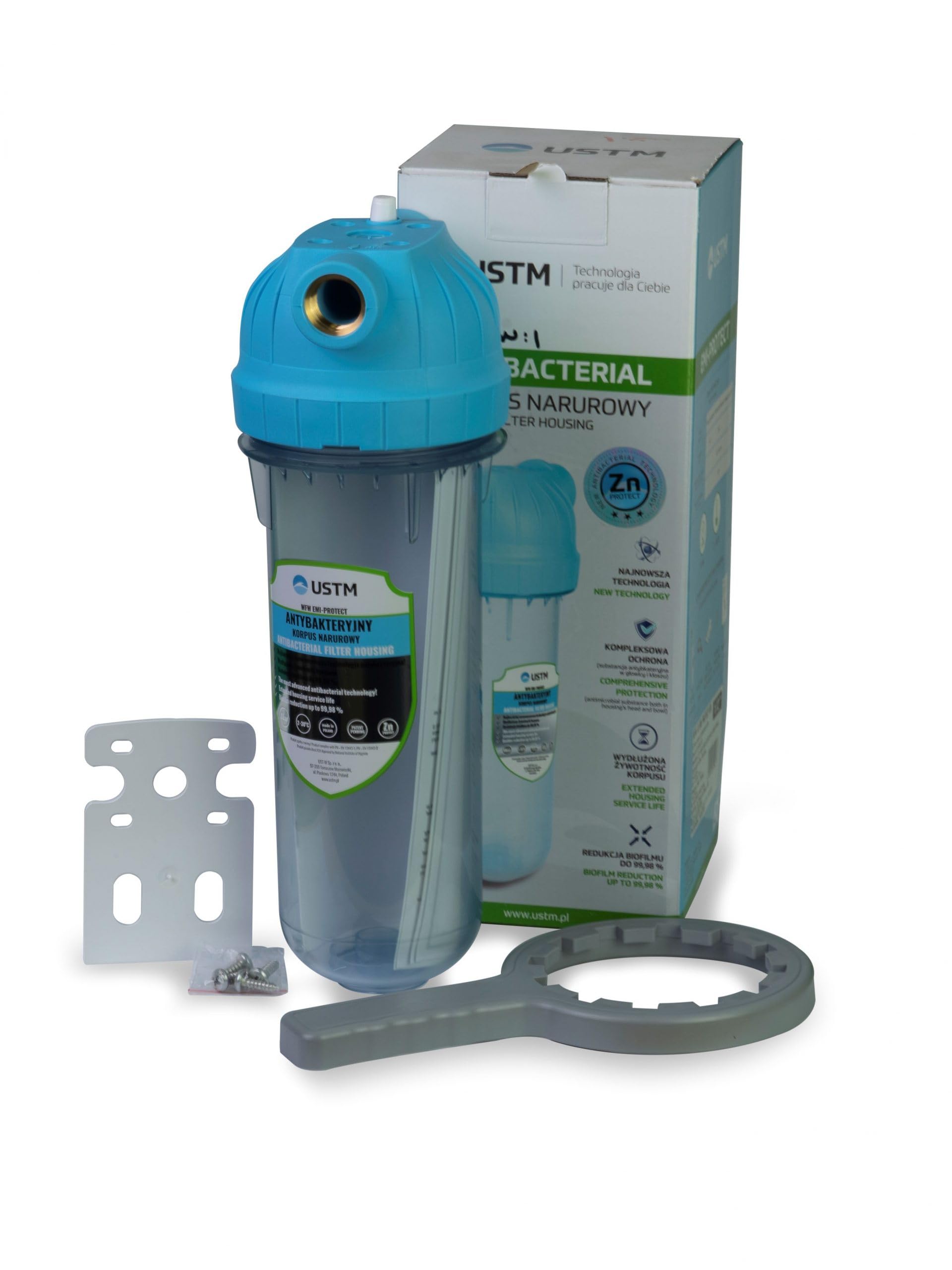 USTM Antibacterial Filter Housing Series EMI Protect