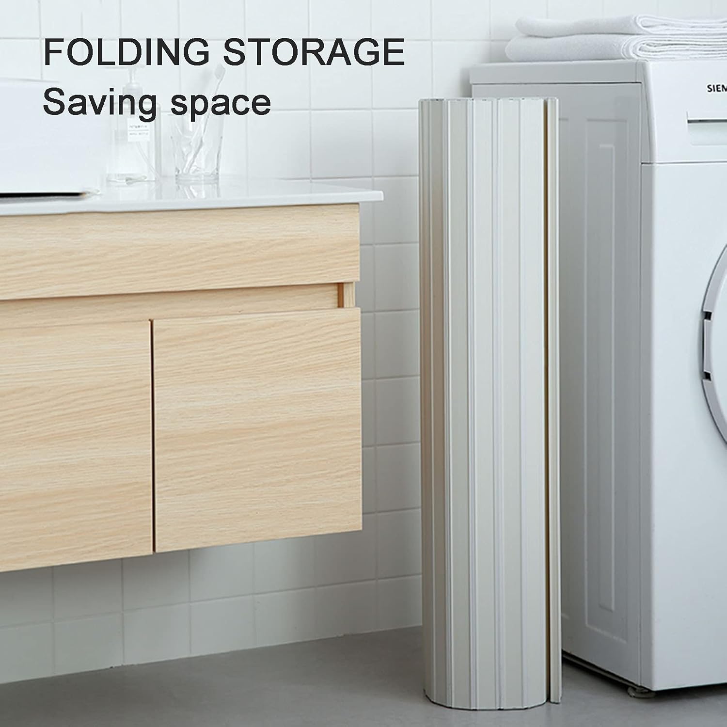 Bath Caddy Non-Slip Adjustable Rack Bathtub Cover Folding Bath Tray Dust-Proof Cover Insulation Board Bath Table Bath Shelf for a Home Spa Experience (75x150cm)