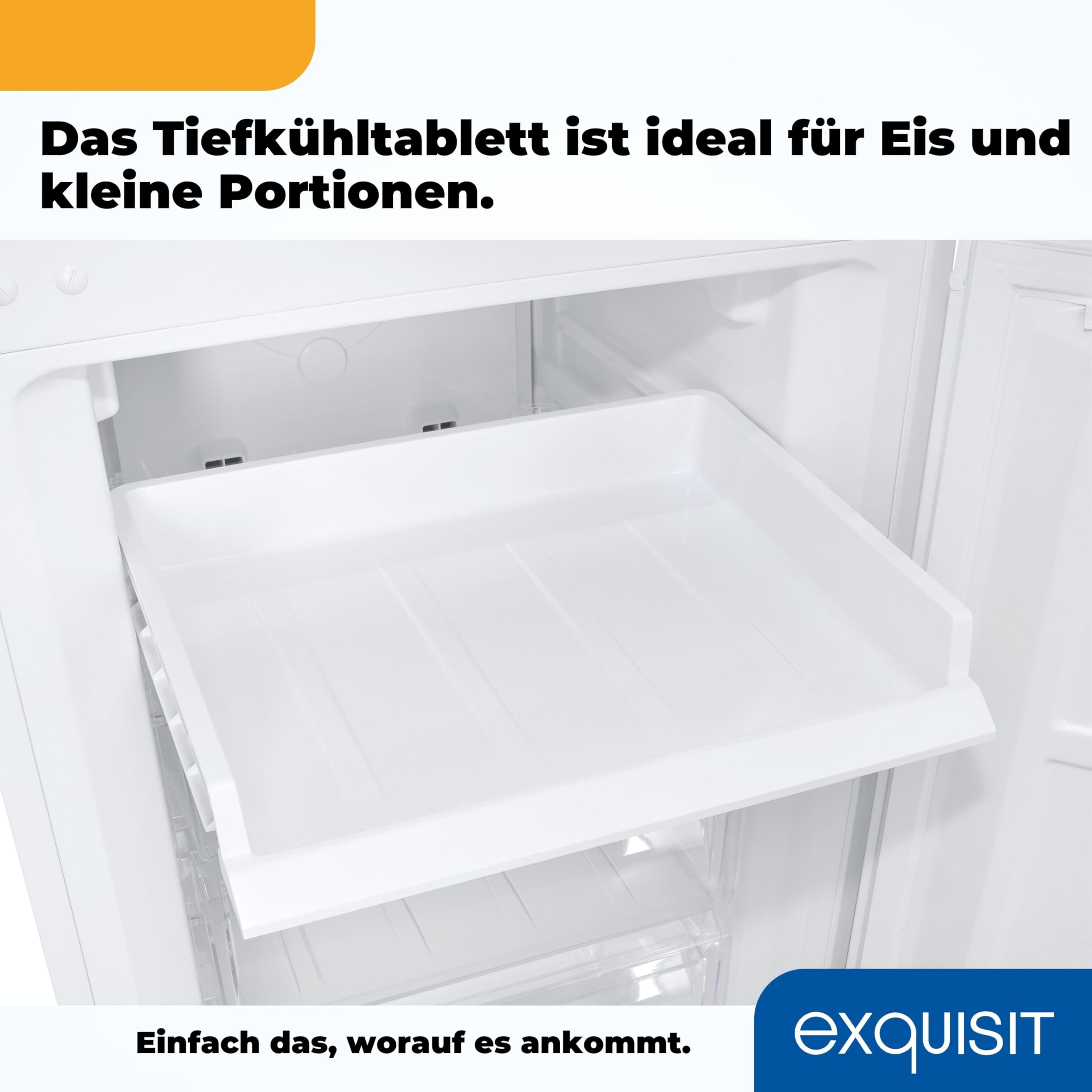 Exquisit Kühl-Gefrierkombination No-Frost, 247 L, Weiß, 39 dB | Freistehend, 4-Sterne-Gefrierfach, Schnellgefrieren, Energieklasse D – ideal für 3–4 Personen