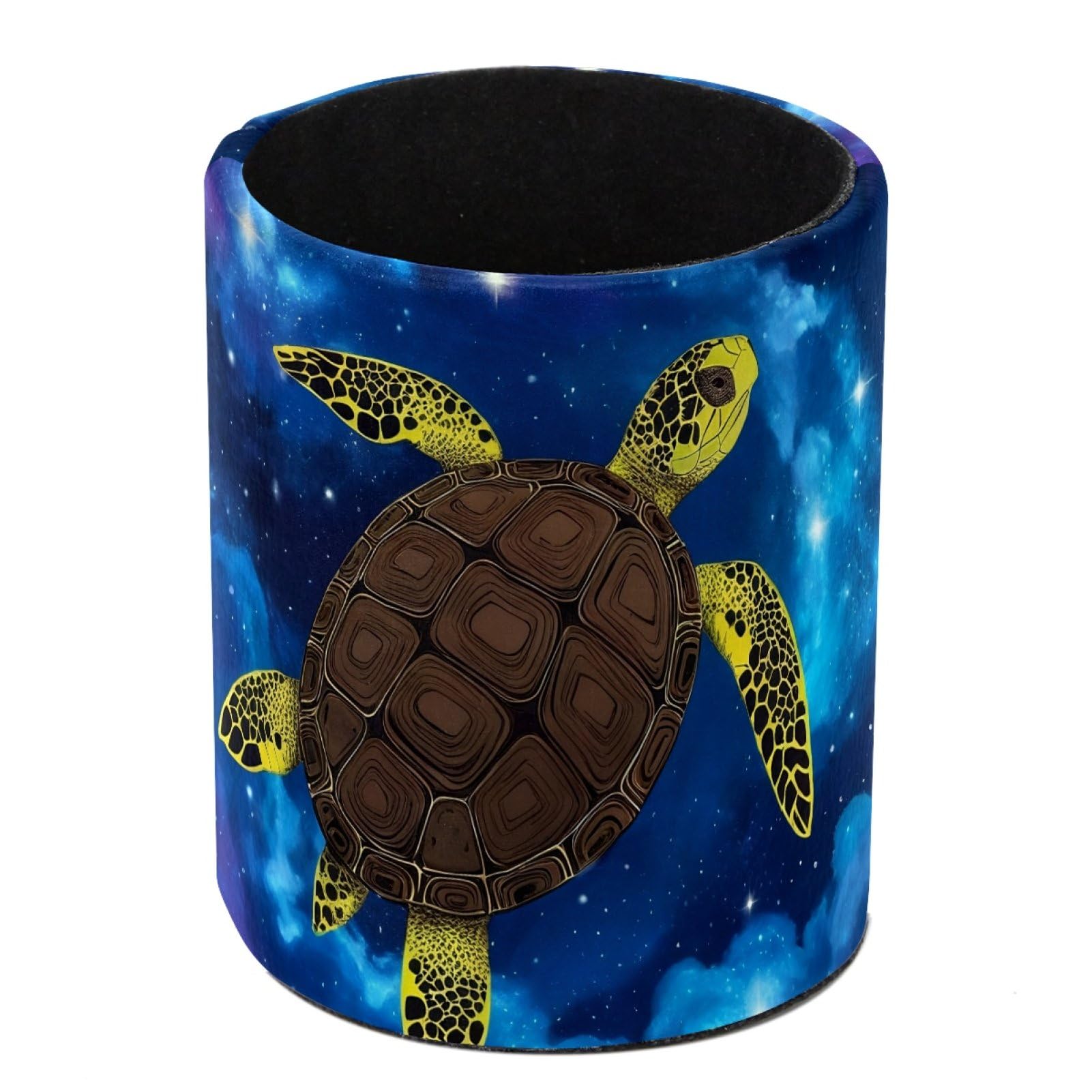FWJZDSP Turtle Starry Sky Pencil Cup Pen Organizer Makeup Brush Holder for Office Home Countertop Desk Accessory Storage