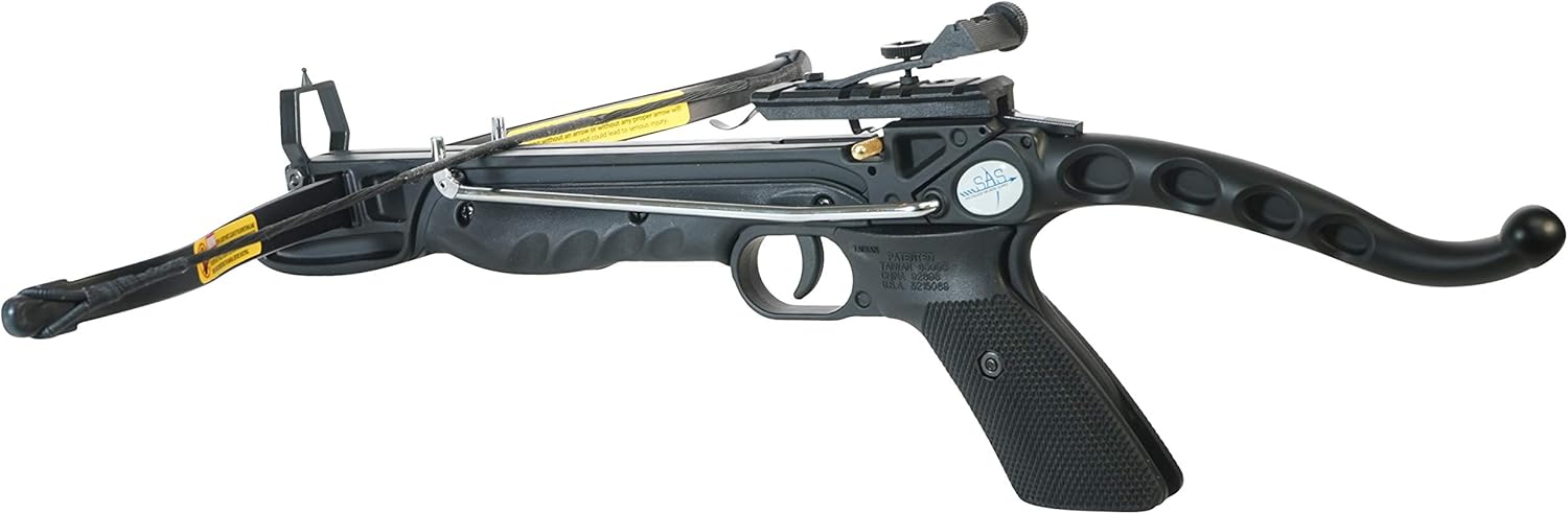 Southland Archery Supply Prophecy 80 Pound Aluminum Self-Cocking Crossbow with Cobra System Limb with 3 Arrows