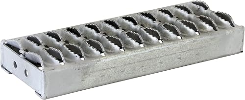 Miniatura 1 de Buyers Products 3012035 - Escalón galvanizado (escalón galvanizado 12 pulgadas x 4.85 pulgadas x 1.87 pulgadas)