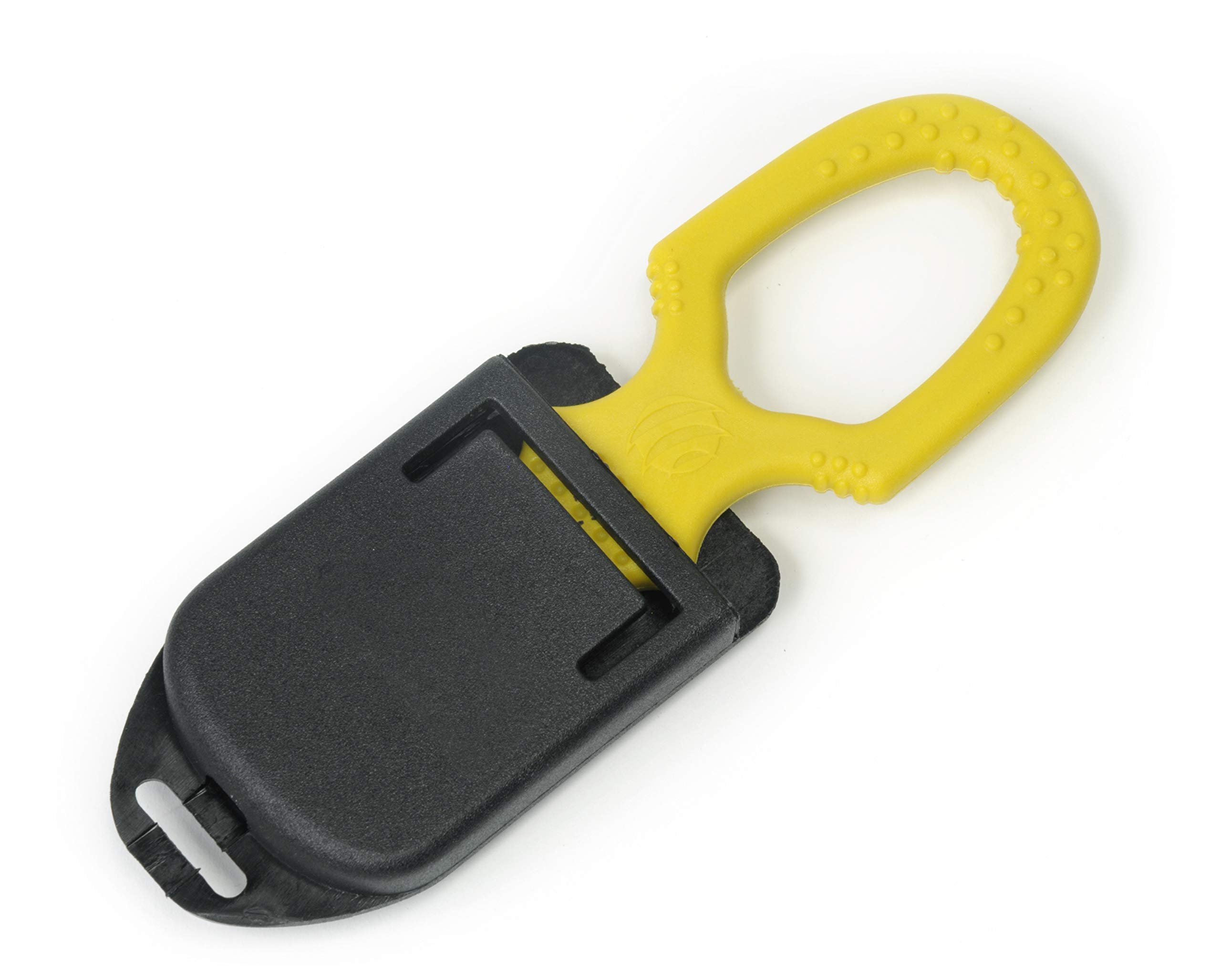 Best Divers Taglia Sagola Multi Cut In Titanio Con Lama Seghettata E Liscia – Coltello Di Emergenza Per Sub, Fodero In Tessuto