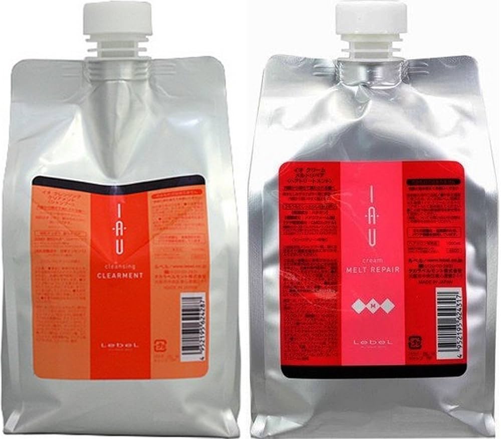 【新品未使用】イオ　シャンプートリートメント1,000ml セット　ルベル IAU（ルベル） ルベル イオ クレンジング シャンプー 1000ml