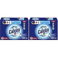 Calgon Powerball Tabs Anticalcare Lavatrice, 2 Confezioni da 30 Pastiglie Anticalcare
