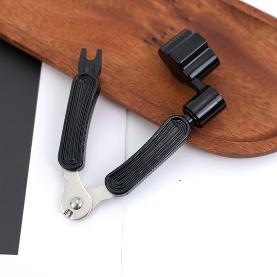 Multi-purpose Guitar String Winder & Cutter, Bridge Pin Puller Tool