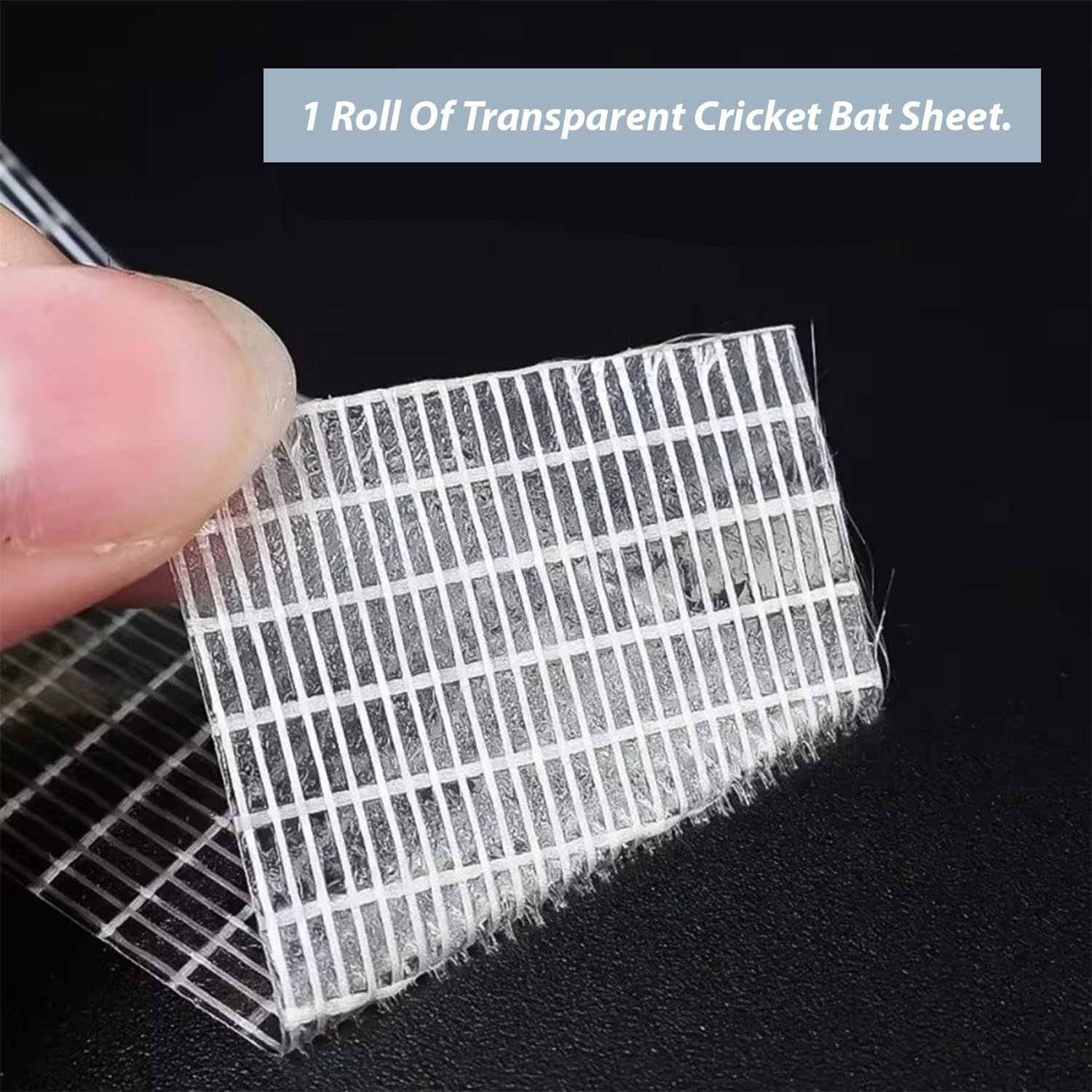 S & S PRODUCTS Rotolo di foglio trasparente per mazza da cricket, protegge i bordi delle mazze da cricket (50 m)