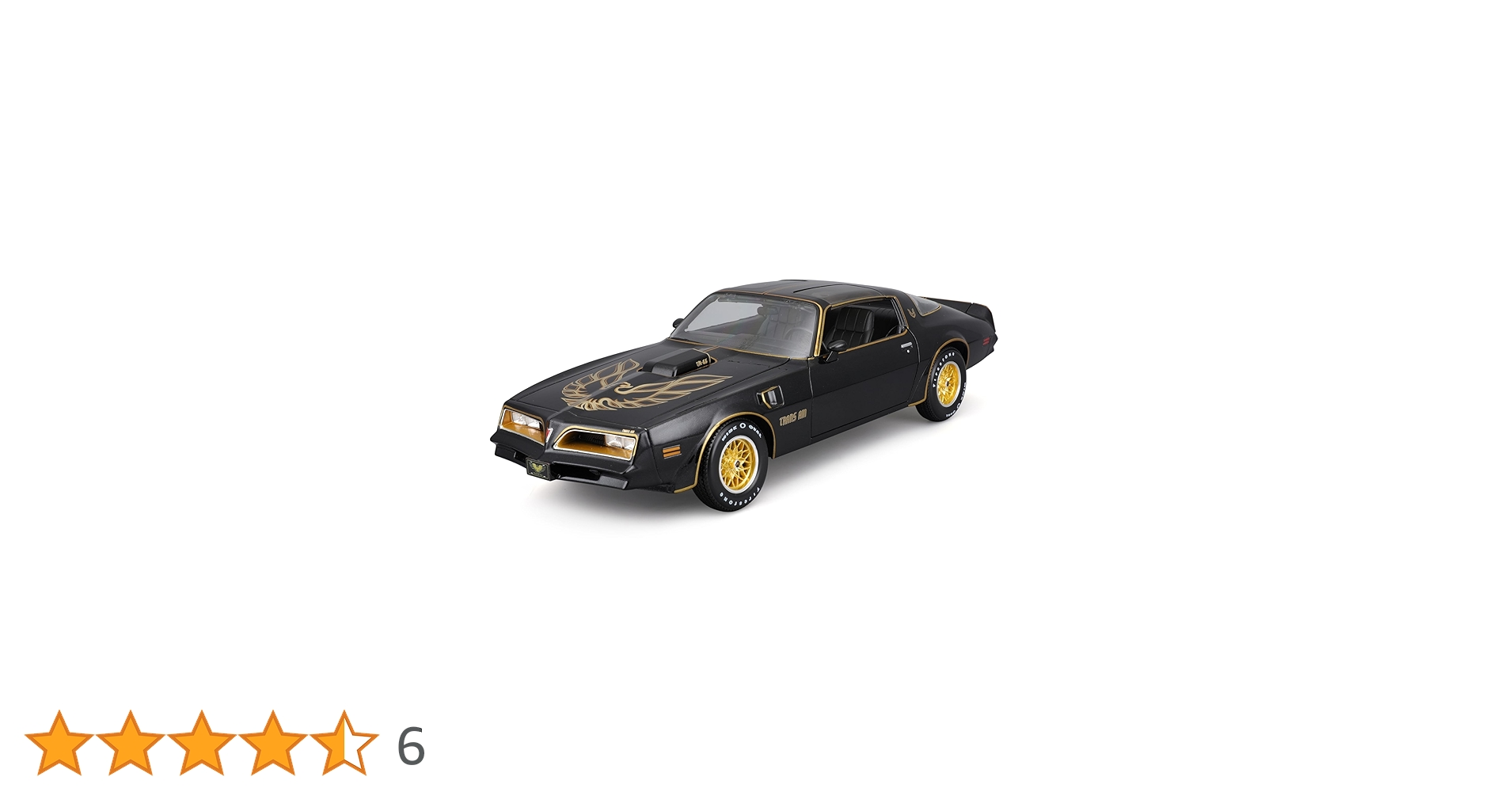 1/18 トランザム カスタム マイスト ミニカー Pontiac Firebird Trans Am Black 1/18