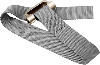 Heavy Duty Strap Filter Wrench for Oil Filter Removal - Universal Tool Fits Objects up to 6.5 Inches in Diameter - Model 60200